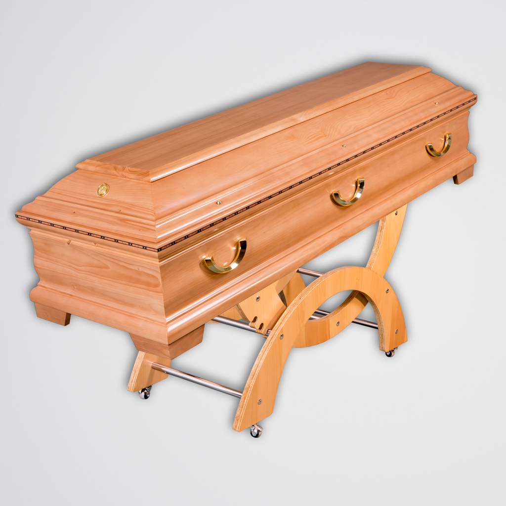 Tanne mit Intarsiendekor – Bild 2