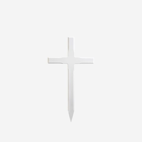 Urnengrabkreuz Weiß