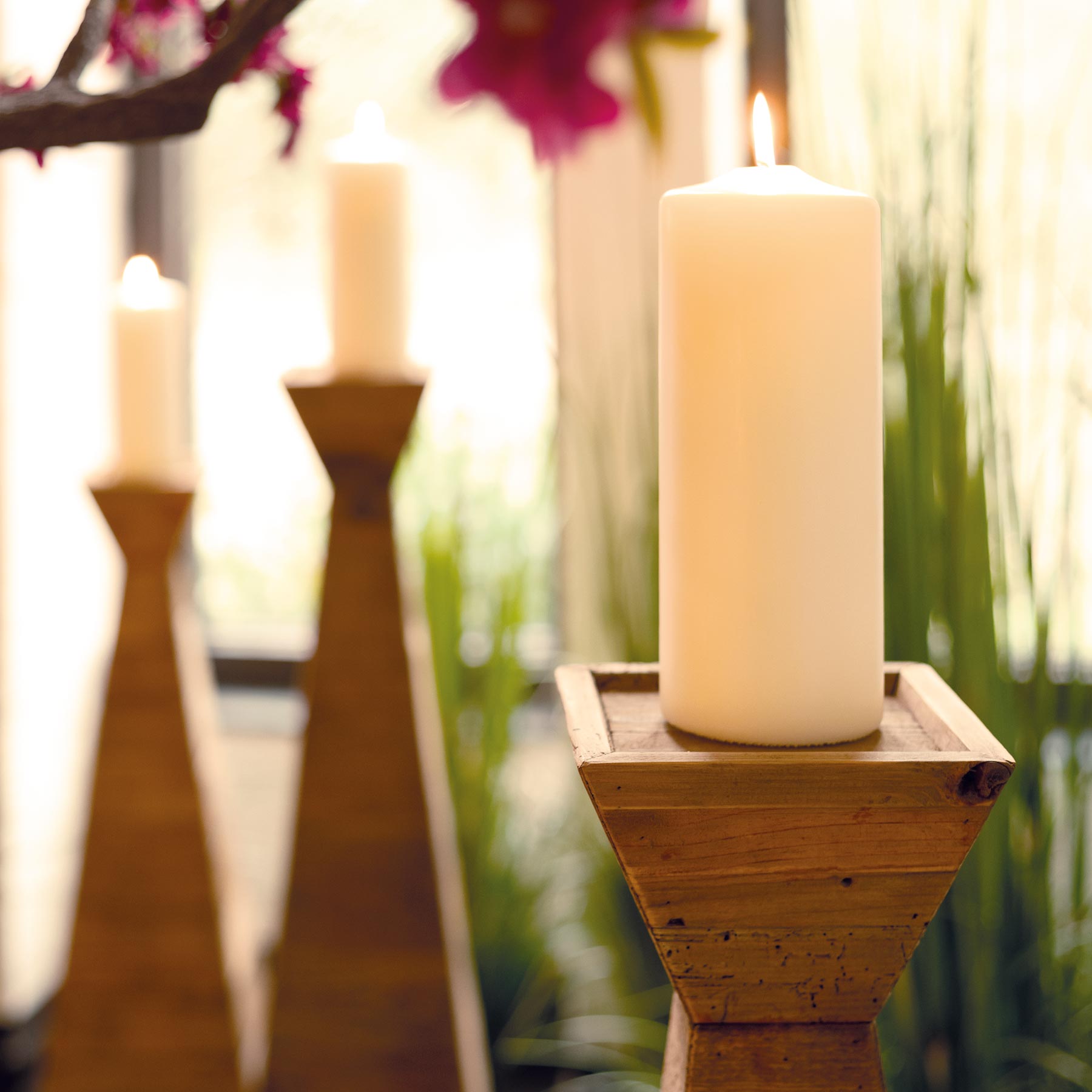 Komplettdekoration Pyramiden-Leuchter (XL) – Bild 3